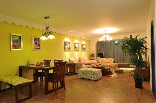 田園客廳設(shè)計(jì)