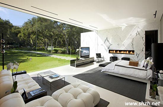 簡(jiǎn)約風(fēng)玻璃別墅