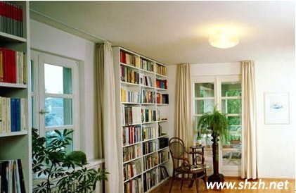 簡(jiǎn)單書房設(shè)計(jì)效果圖