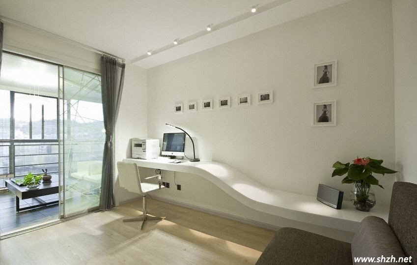 優(yōu)雅簡(jiǎn)歐風(fēng)豪宅書(shū)房